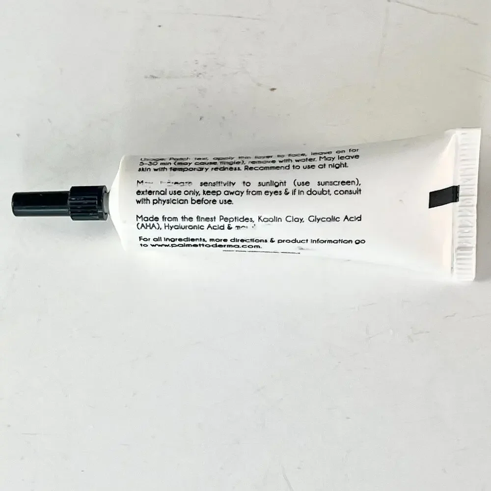 Palmetto Derma Rejuvenating Antioxidant Mask Brighten Soften Travel .34 oz New